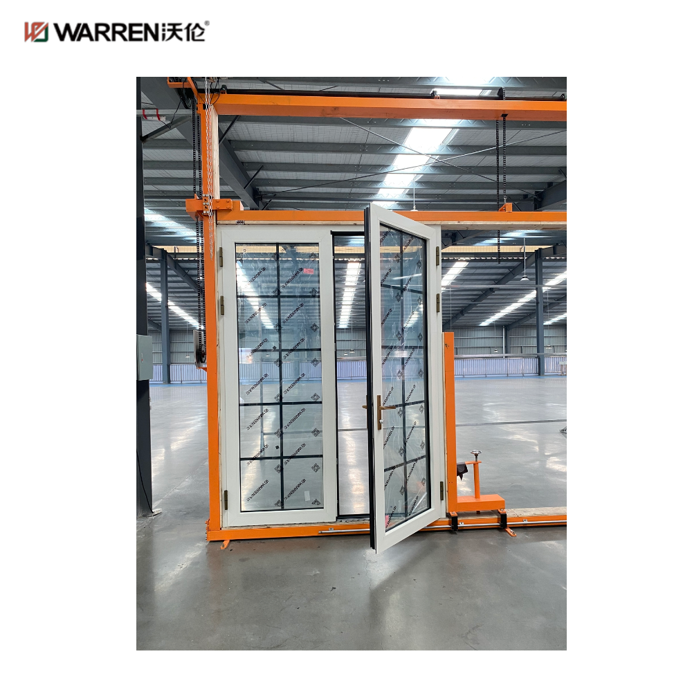 Warren 72x96 Interior French Doors Internal Double Doors with Glass