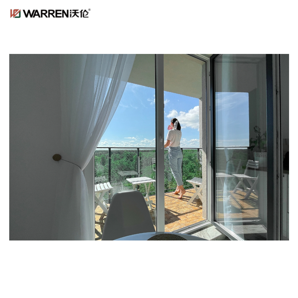 Warren 6ft Modern Interior Glass French Doors White Internal Doors