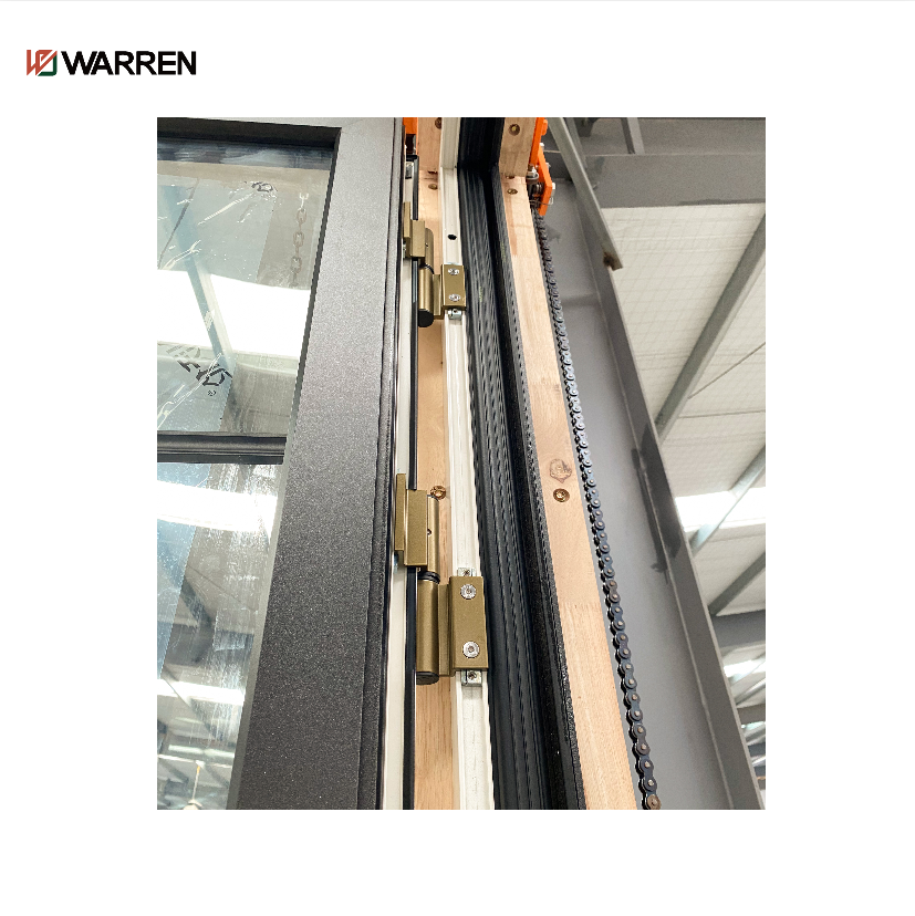 Warren 60x96 Exterior Double French Door With Modern Indoors Glass Double Doors