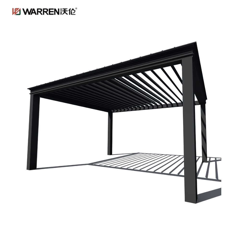 Warren 8 x 10 Pergola Canopy Gazebo with Waterproof Adjustable Roof