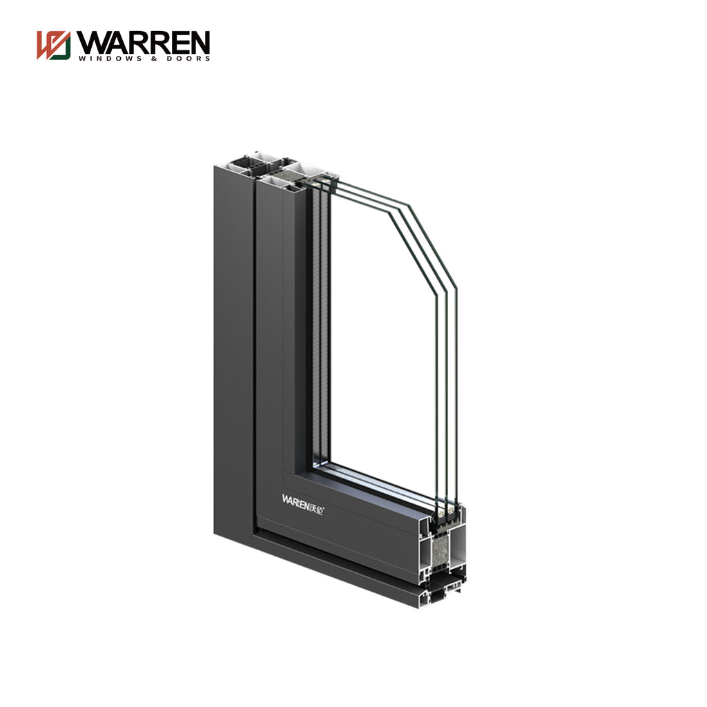 Warren 8ft Modern Interior Glass French Doors Double Doors Living Room