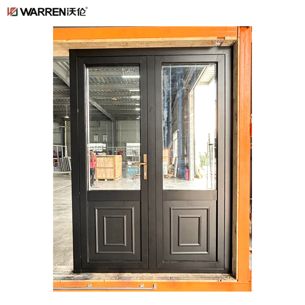 Warren 64x80 Interior Double Glass French Doors With White French Doors Interior