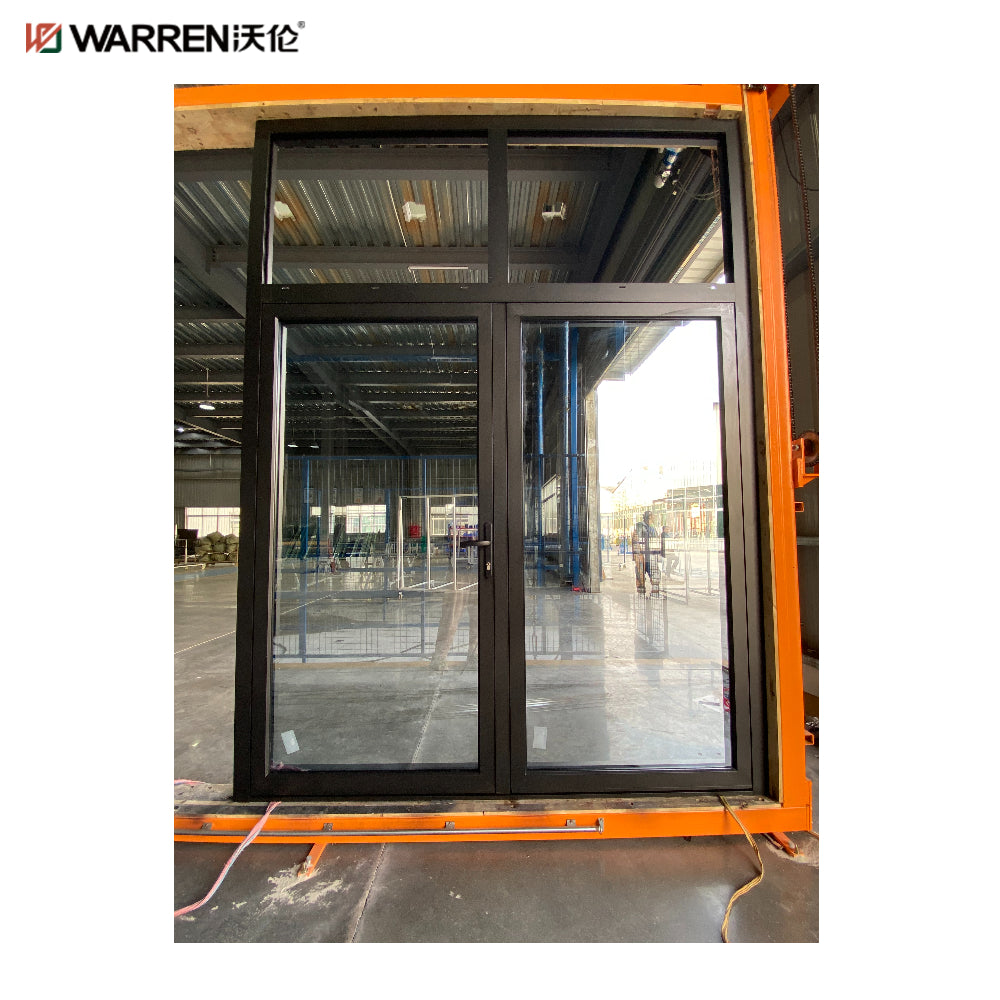 Warren 36 inch Interior Double French Doors With Indoor Glass Double Doors