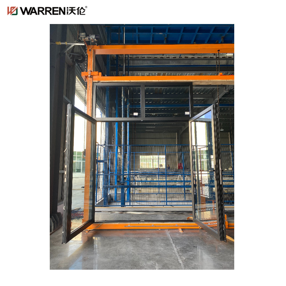 Warren 36 inch Interior Double French Doors With Indoor Glass Double Doors