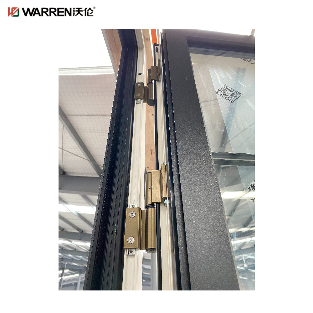 Warren 5 ft Wide Exterior French Doors With Black Interior French Doors