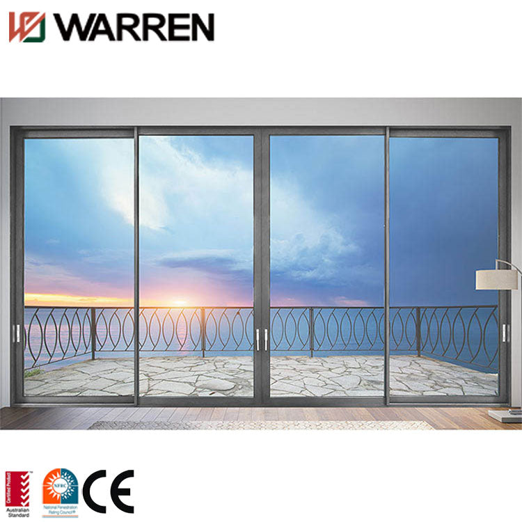 Warren 120x96 patio door glass sliding door system