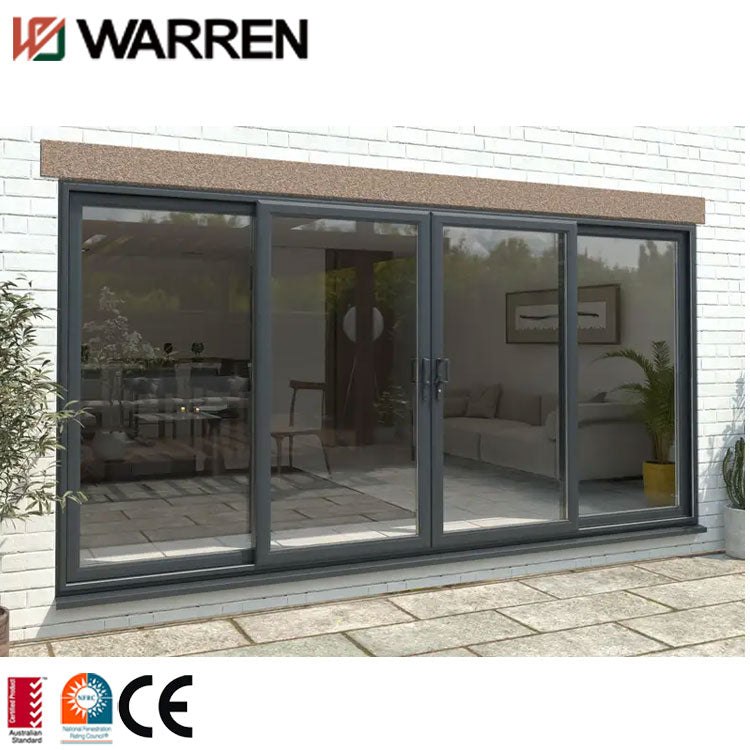 Warren 120x80 patio door aluminum bathroom sliding glass door