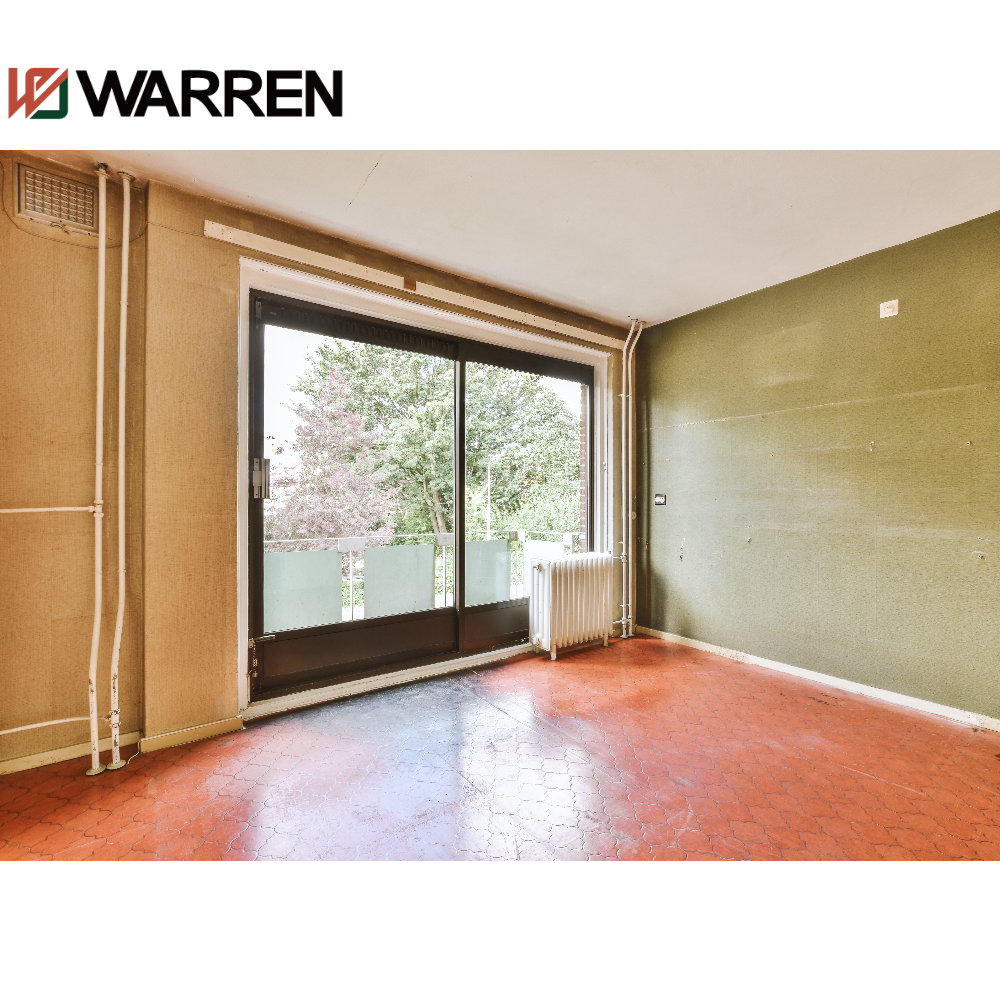 Warren 120x96 patio door glass sliding door system