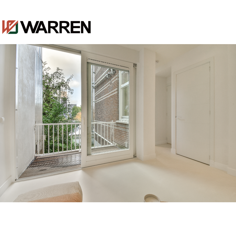 Warren 120x80 patio door aluminum bathroom sliding glass door