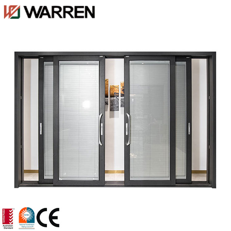 Warren 120x80 patio door aluminum bathroom sliding glass door