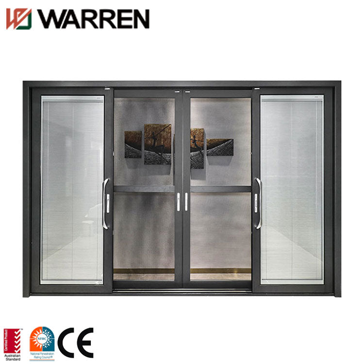 Warren 120x80 patio door aluminum bathroom sliding glass door