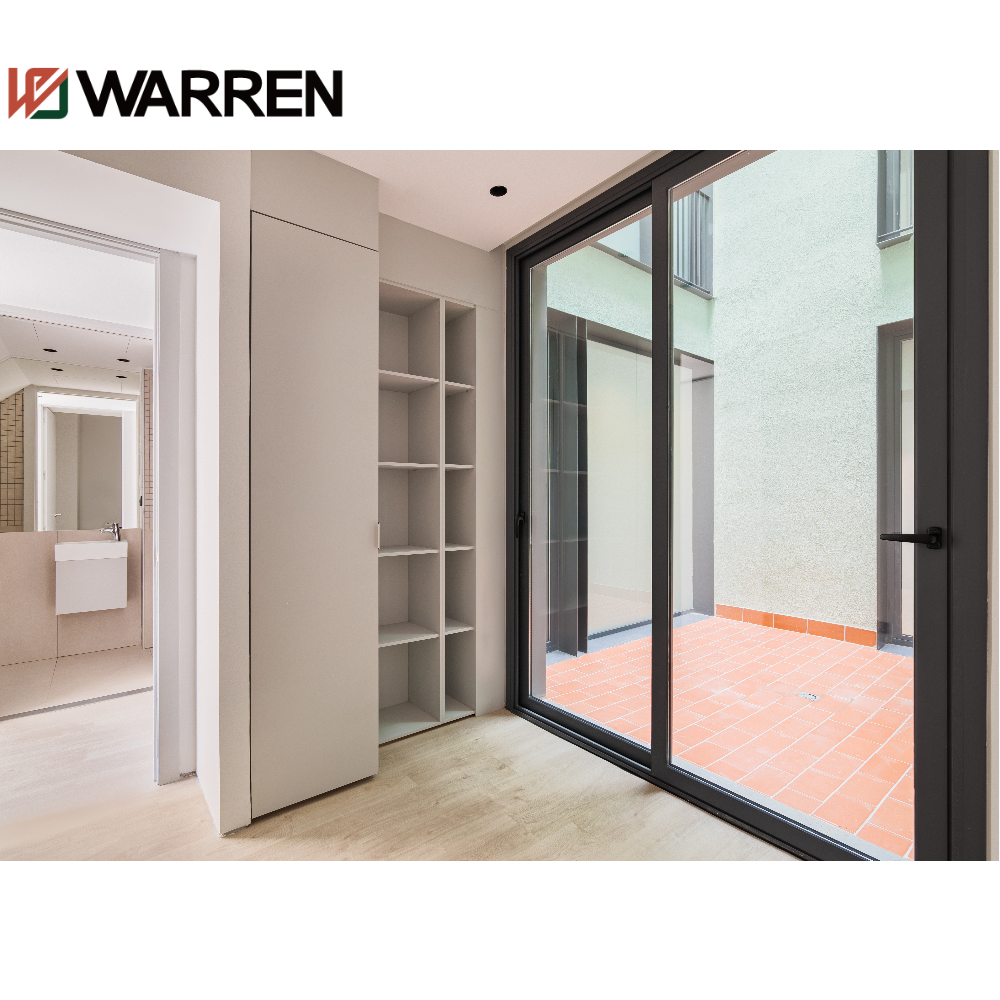 Warren 144x96 patio door automatic door sliding system slide