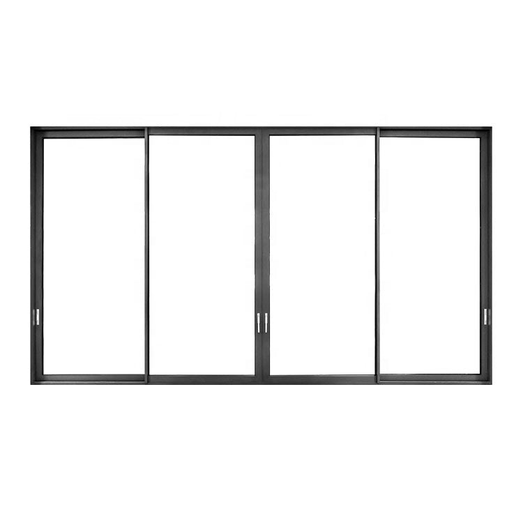 Warren High Quality Aluminum U Channel doors U Slot Profile aluminum extrusion sliding door profile