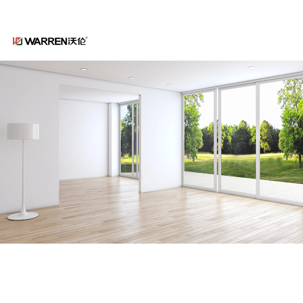 Warren 96x80 sliding door smart door lock for aluminum sliding glass patio door