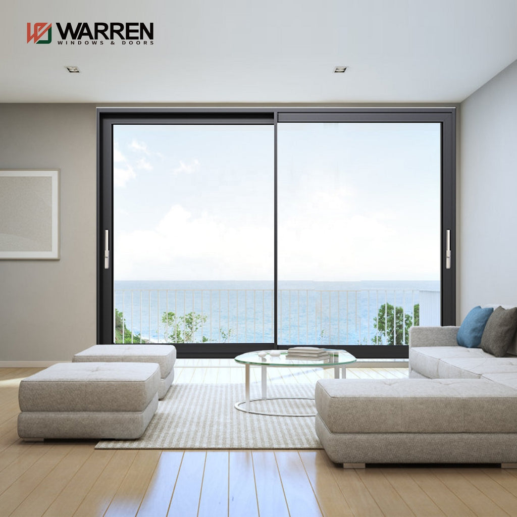 Warren High Quality Aluminum U Channel doors U Slot Profile aluminum extrusion sliding door profile