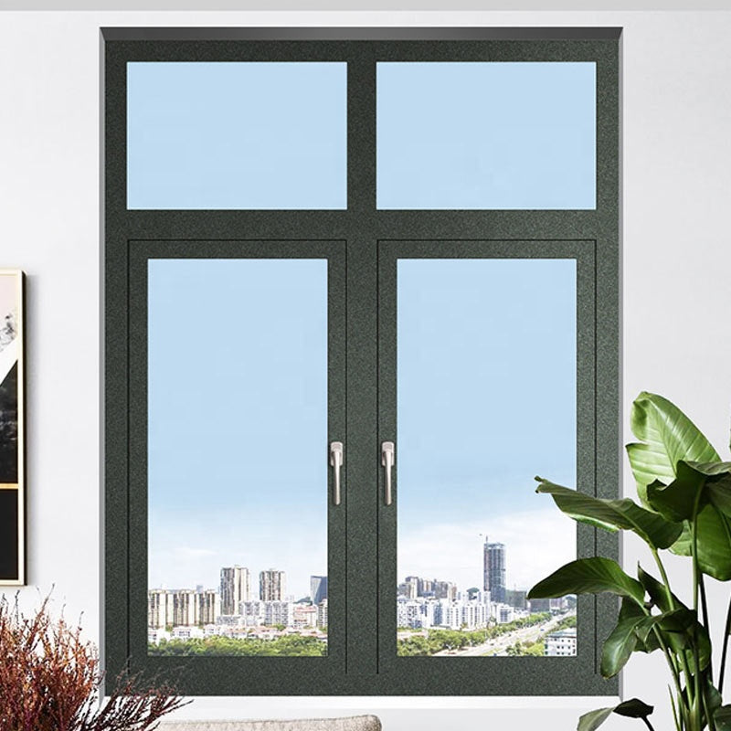 Warren bathroom casement window design aluminum double glass casement window glass window discount