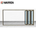 Warren door glass design horizontal folding doors vertical bifold window and door for sale