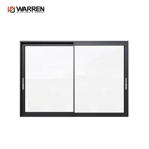 Warren aluminum Glass Sliding Door Wall System with Door Handle for sale