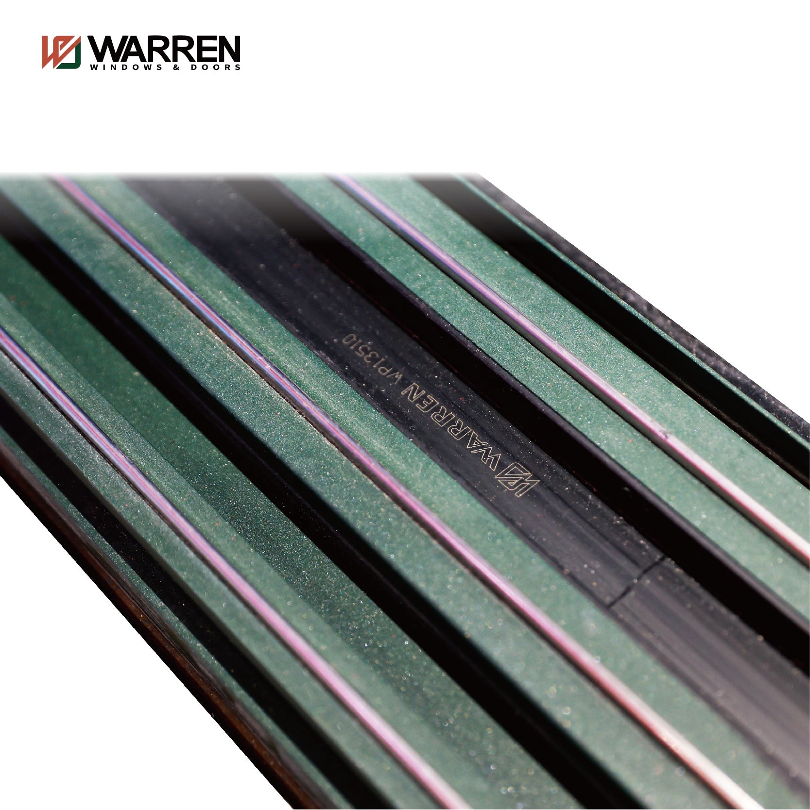 Warren 96x96 sliding door automatic aluminum noiseless sliding patio door system