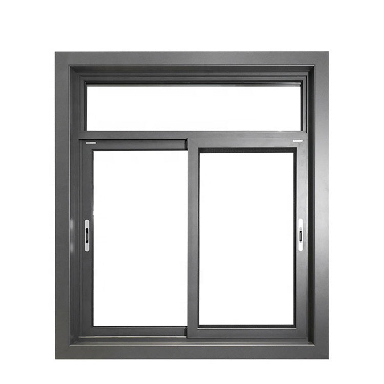 Warren American Style Modern Aluminum Alloy windows Office Interior Aluminum Tempered Glass Sliding Window