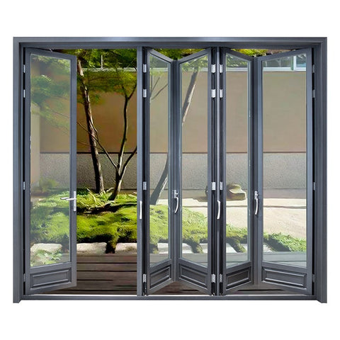 Warren 141x80 aluminium folding door design latest window and door designs for house