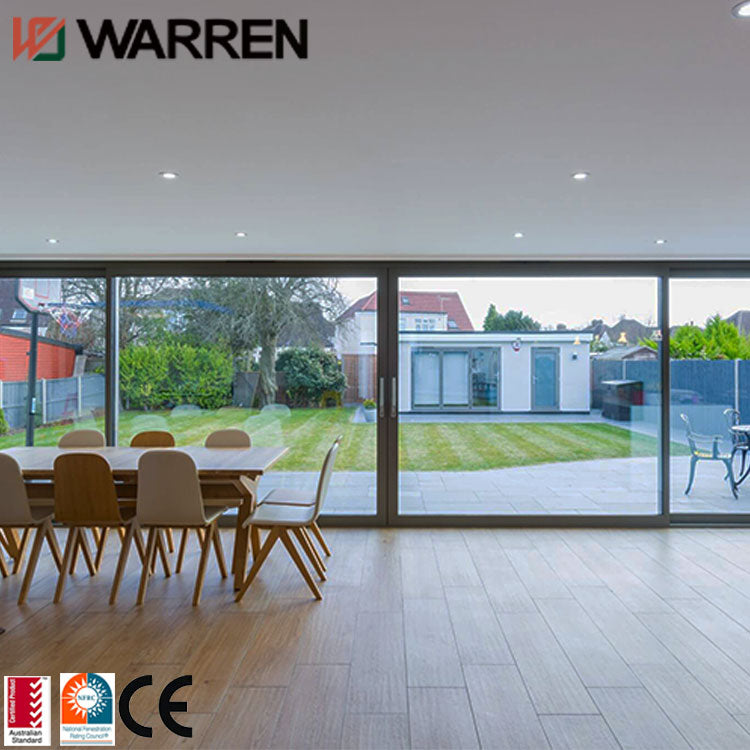 Warren 144x96 patio door automatic door sliding system slide