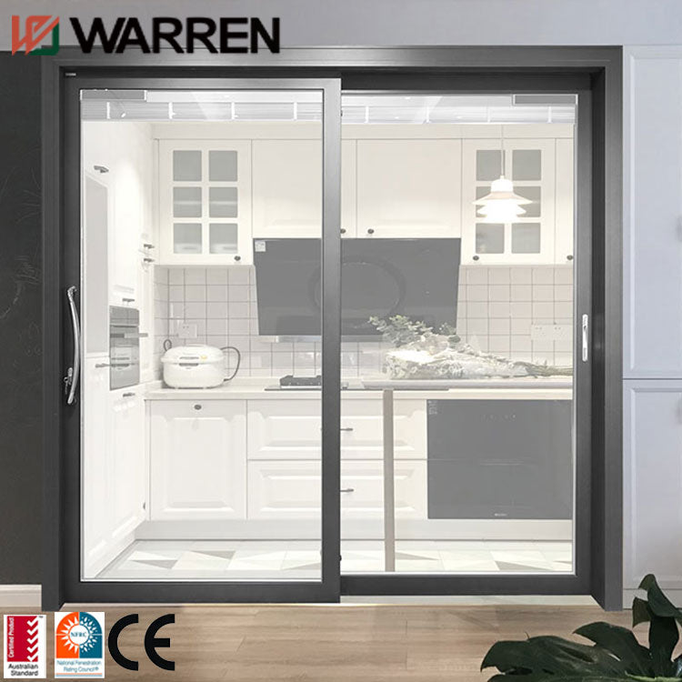 Warren 144x96 exterior slide door automatic door sliding system slide