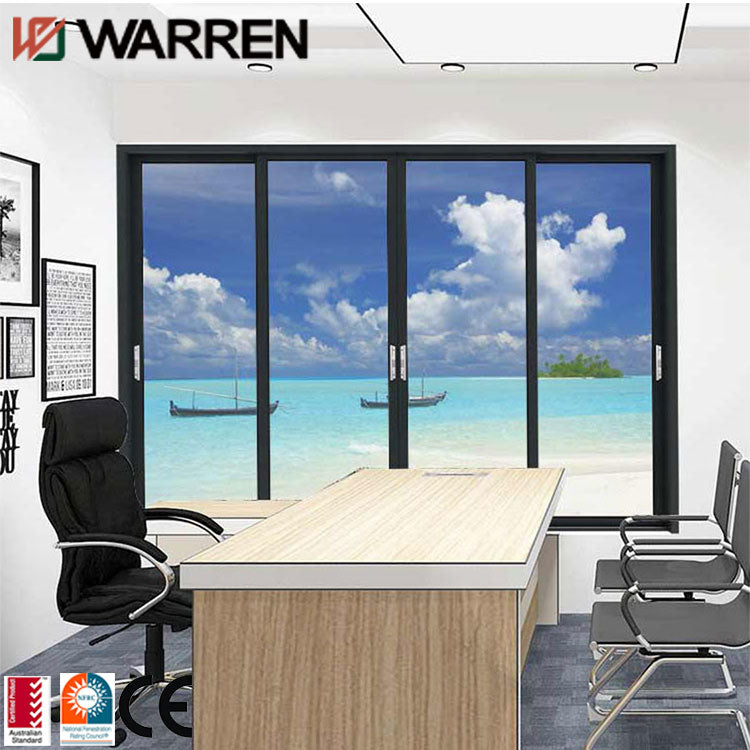 Warren 120x96 aluminum windows balcony slide door exterior slide door